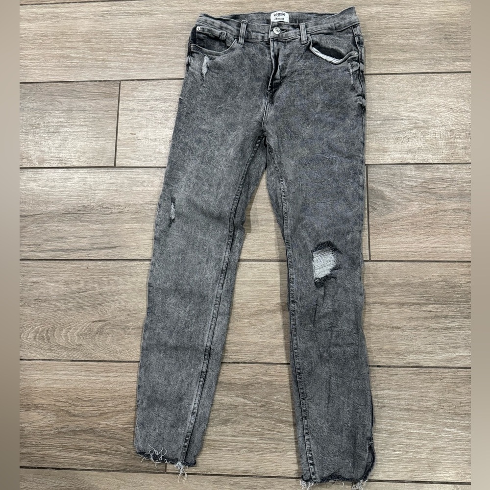 Gray Denim Jeans